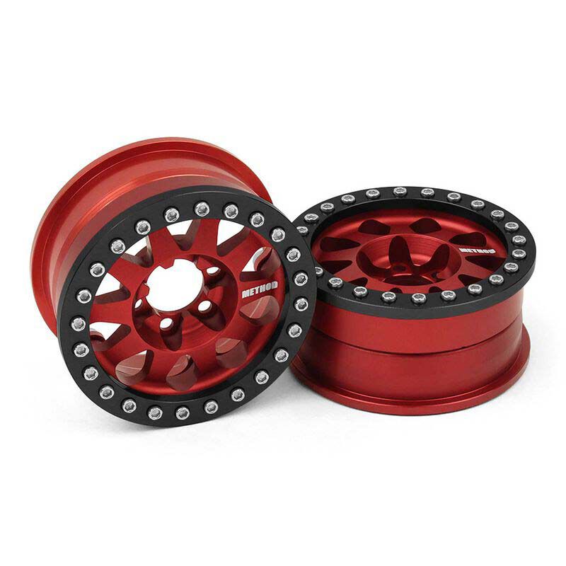 Method 1.9 Race Wheel 101, Red Anodized V2