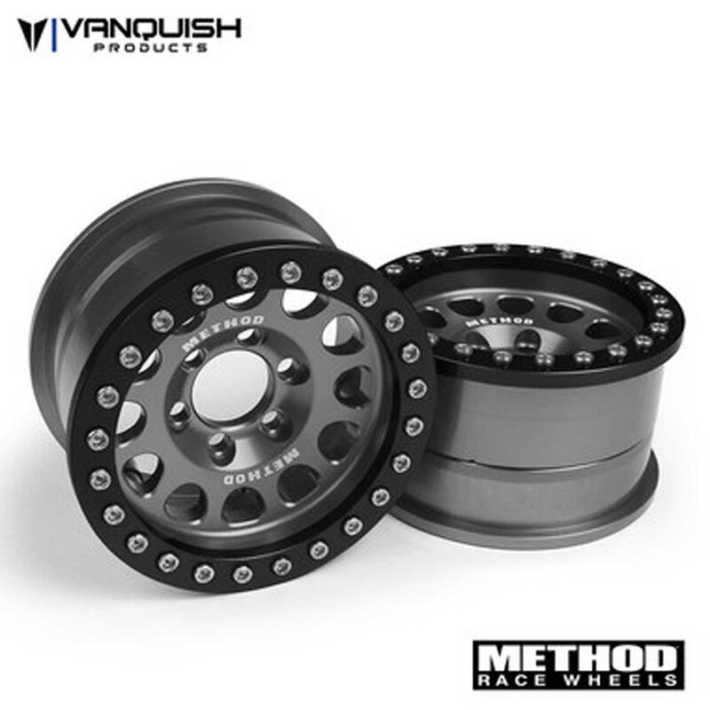 Method 1.9 Race Wheel 105, Grey/Black Anodized