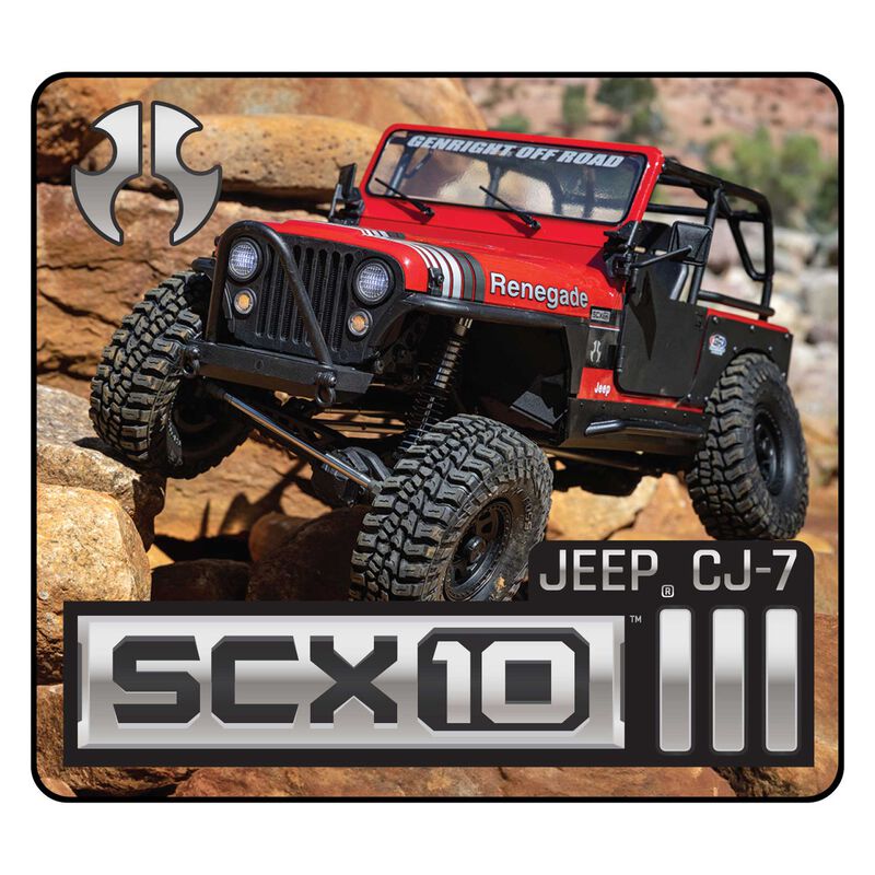 Axial Jeep CJ-7 Sticker