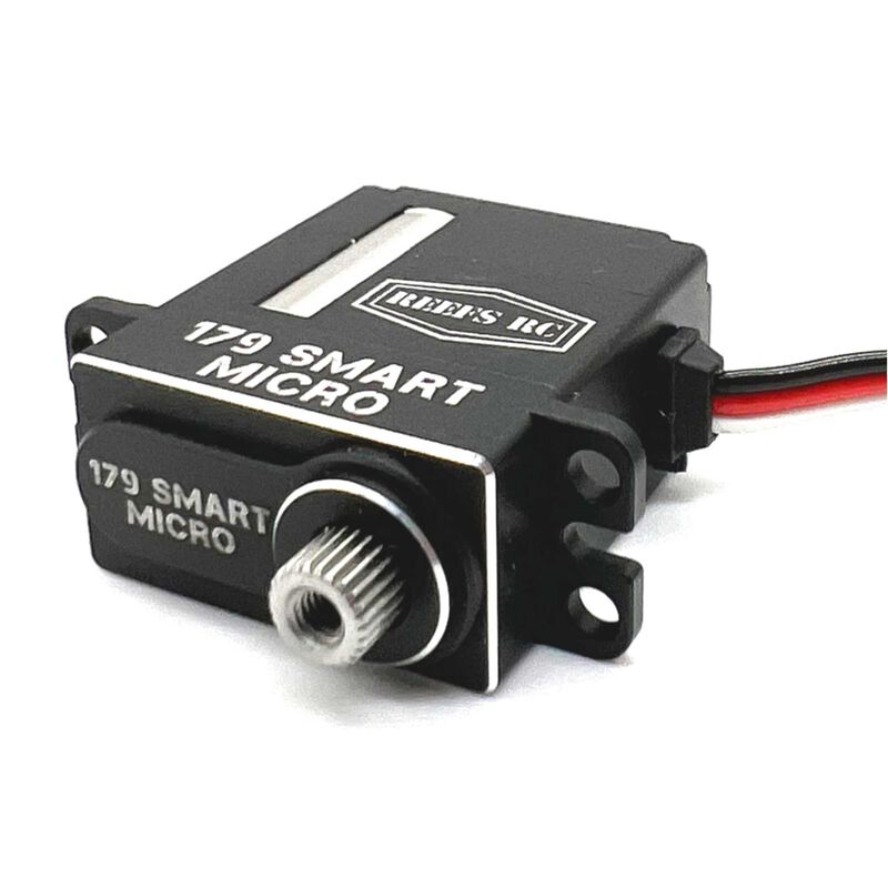 179 Smart Micro Digital Metal Gear Waterproof Programmable Winch Servo, Black