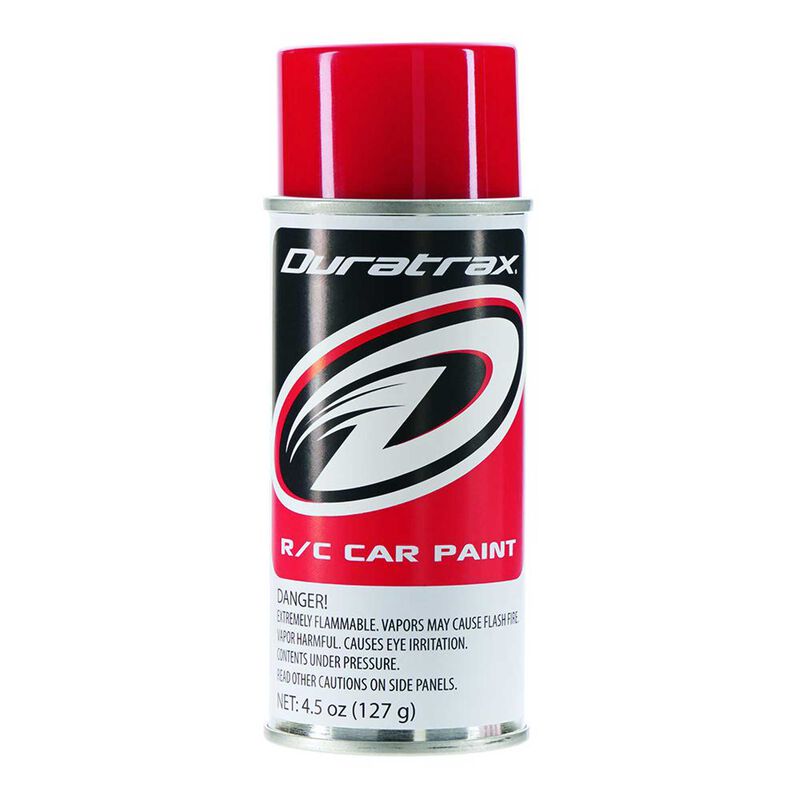 Polycarb Spray, Racing Red, 4.5 oz