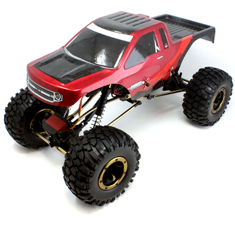 1/10 Everest-10 4WD Rock Crawler Brushed RTR, Red/Black