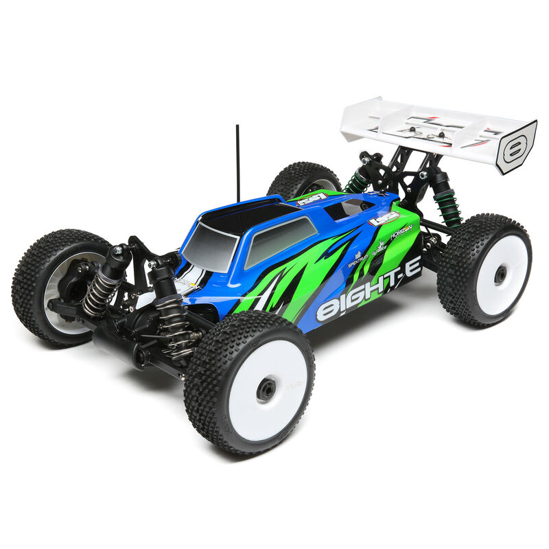 1/8 8IGHT-E 4WD Buggy Brushless RTR, Blue/Green