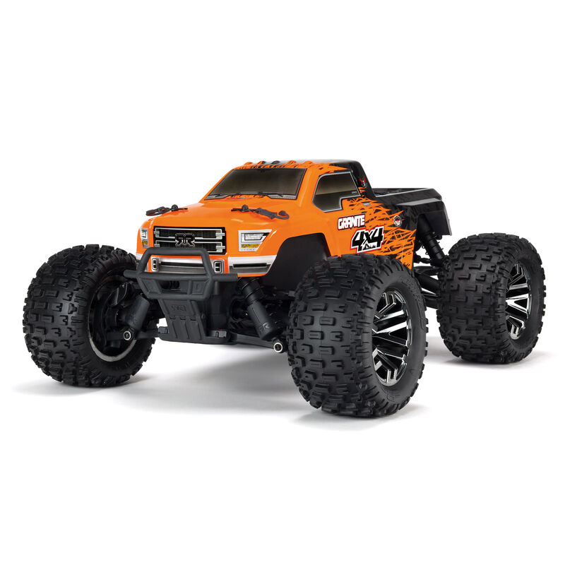 1/10 GRANITE 3S BLX 4WD Brushless Monster Truck RTR, Orange/Black