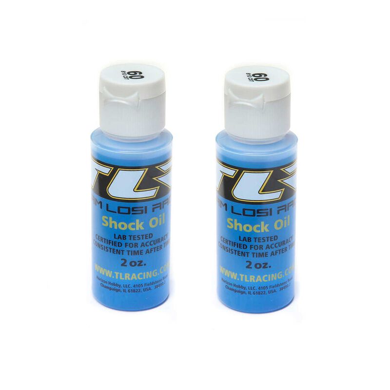 Silicone Shock Oil, 60WT, 810CST, 2oz (2)