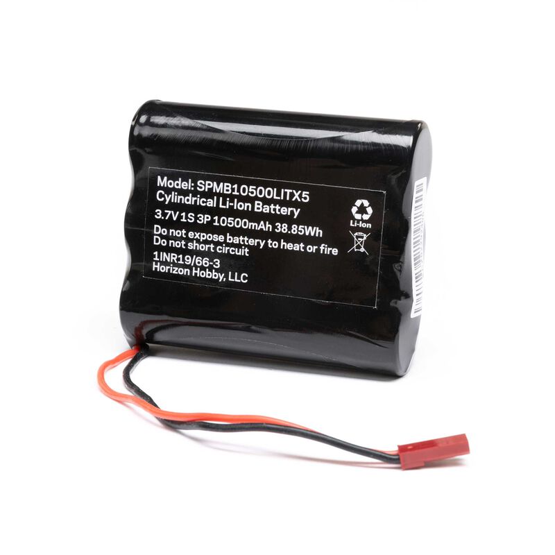 3.7V 1S 10500mAh Li-Ion Transmitter Battery: iXSR