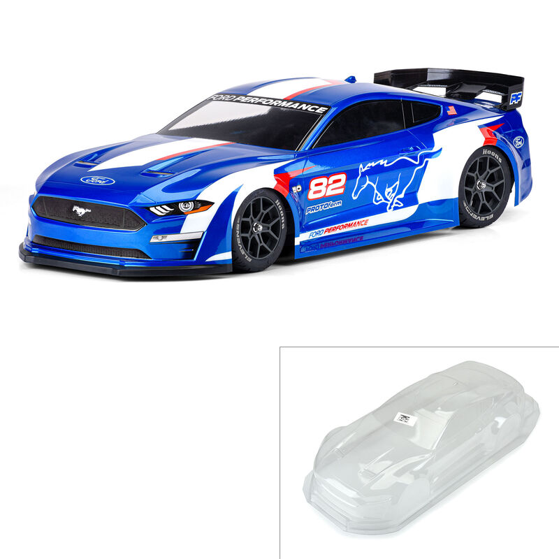 1/8 2021 Ford Mustang Clear Body: Vendetta