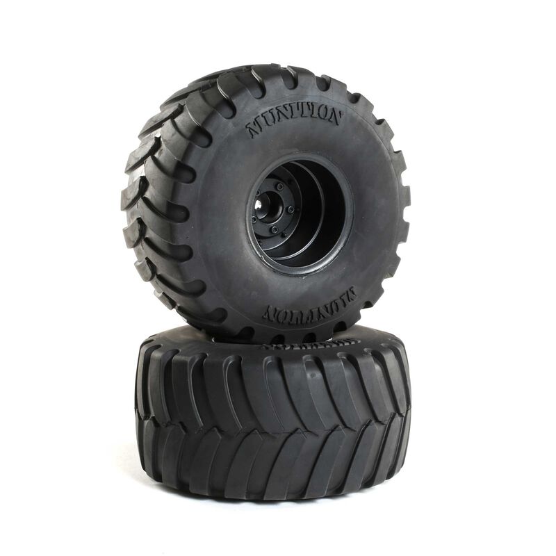 Munition MT 2.2 Mounted Tires, Black (2)