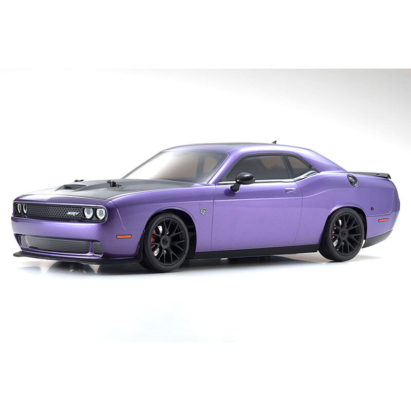 1/10 DODGE Challenger SRT Hellcat Fazer Mk2 FZ02L Brushed 4x4 On-Road Touring RTR, Plum Crazy Purple