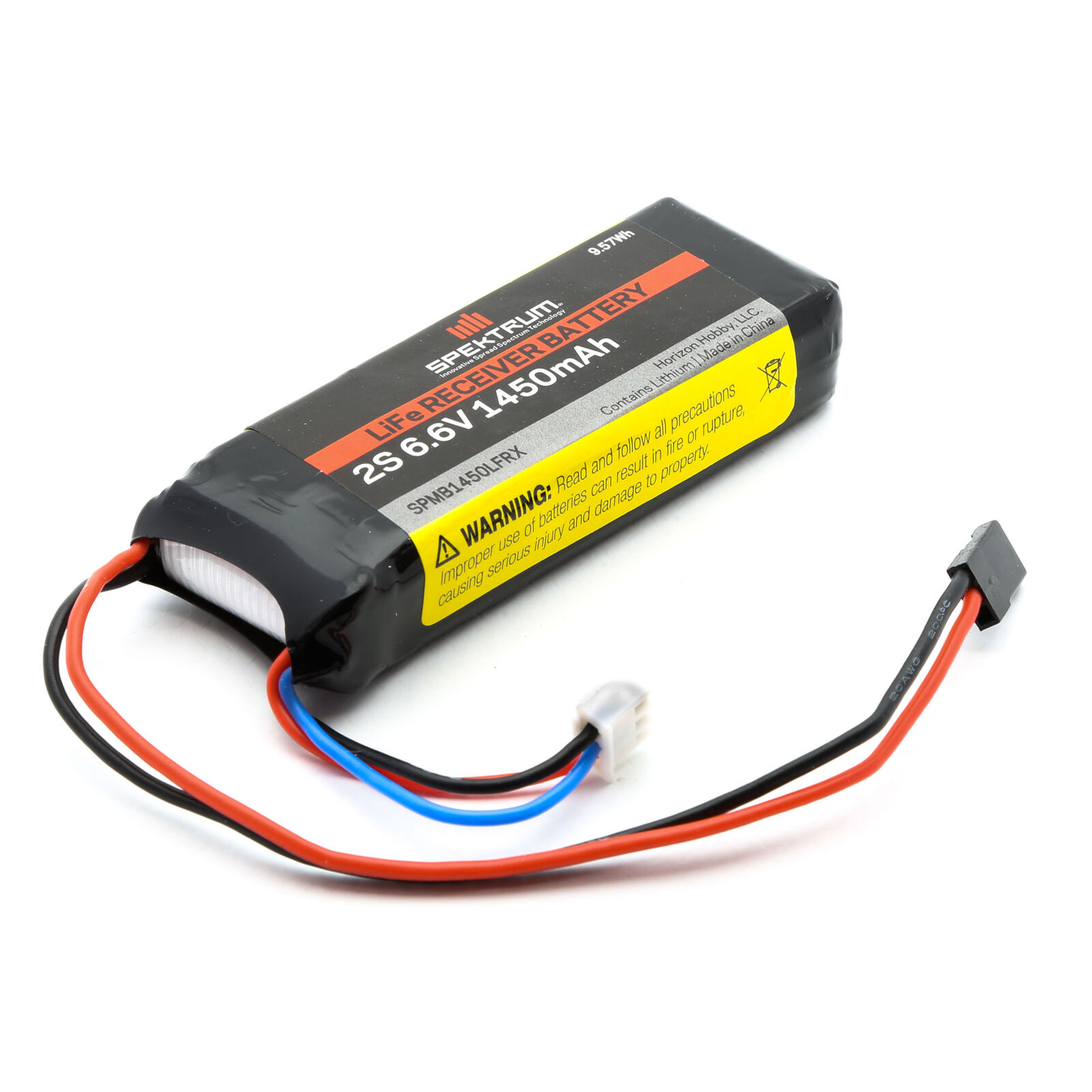 6.6V 1450mAh 2S LiFe Receiver Battery: Universal Receiver