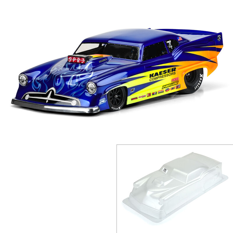 1/10 Super J Pro-Mod Clear Body: Drag Car