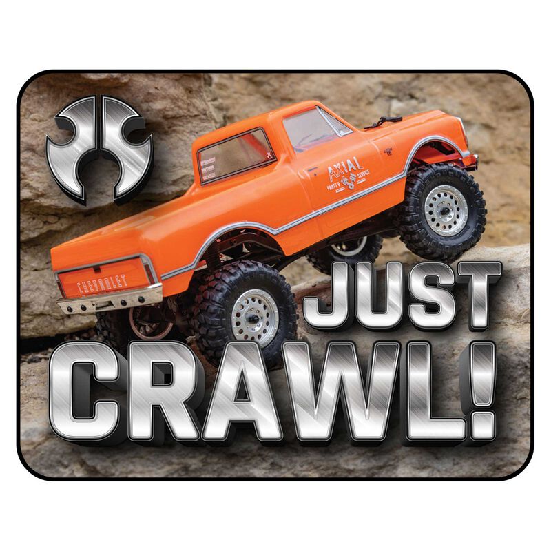 Axial Just Crawl Sticker