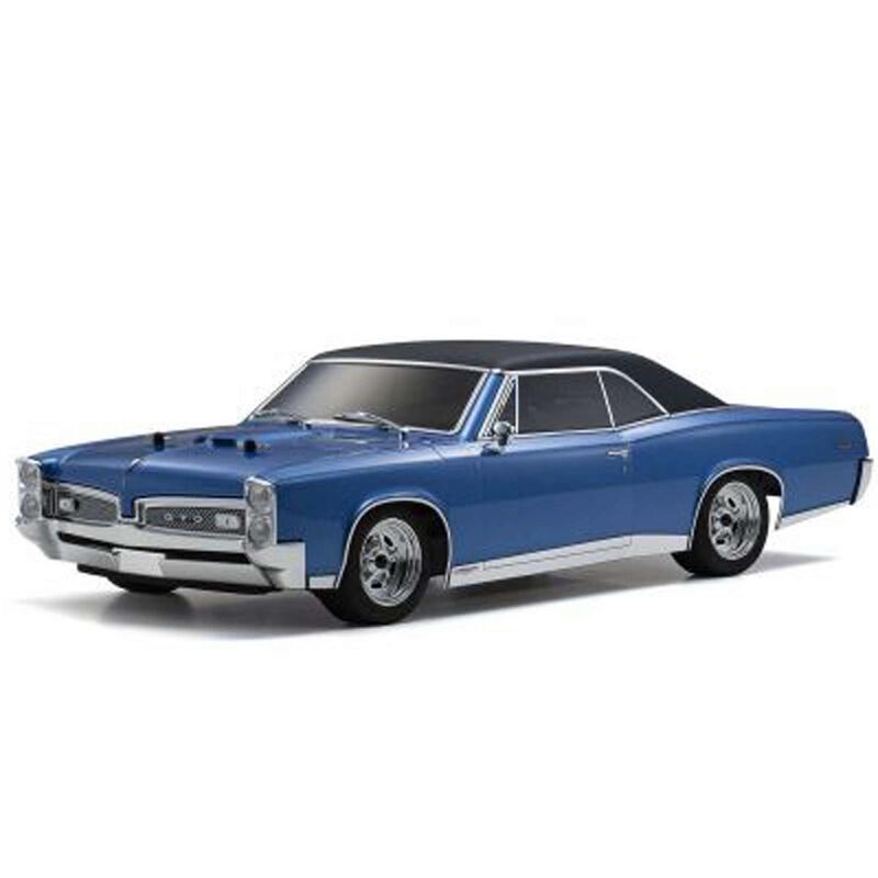 1/10 1967 Pontiac GTO Fazer Mk2 FZ02L Brushed 4x4 On-Road Touring RTR, Tyrol Blue