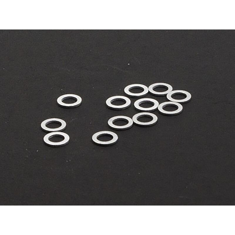 Lightweight Precision (.020) Brushless Motor Shims (100)