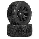 1/6 Warthog F/R 5.7" Monster Truck Tires MTD 24mm Black Ripper (2)