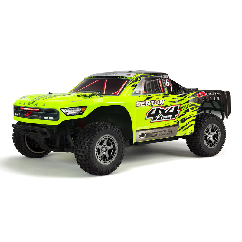 1/10 SENTON 3S BLX 4WD Brushless Short Course Truck RTR, Green/Black