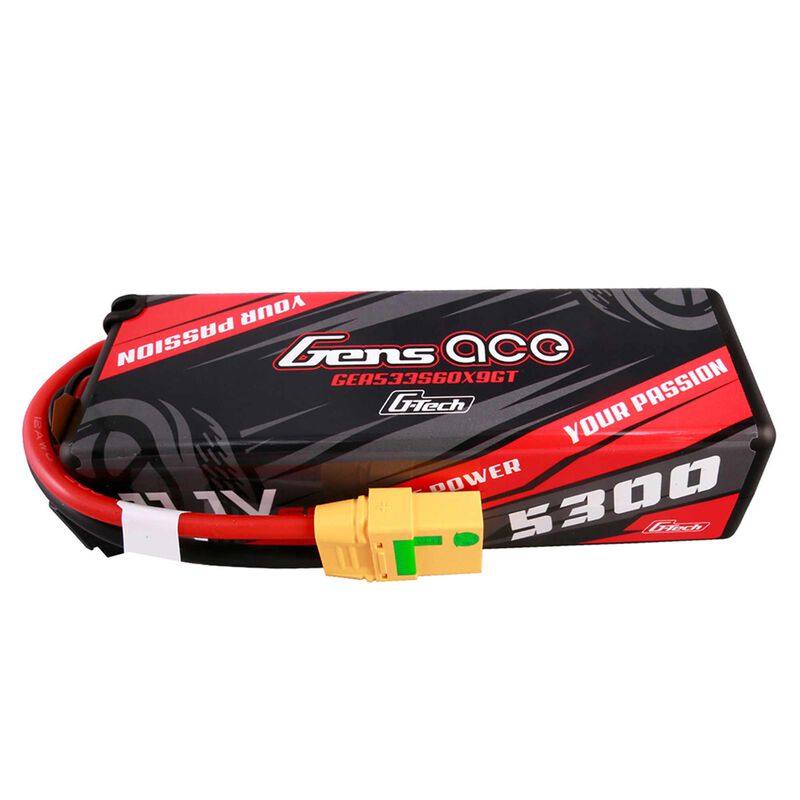 11.1V 5300mAh 3S 60C G-Tech Smart Hardcase LiPo Battery: XT90