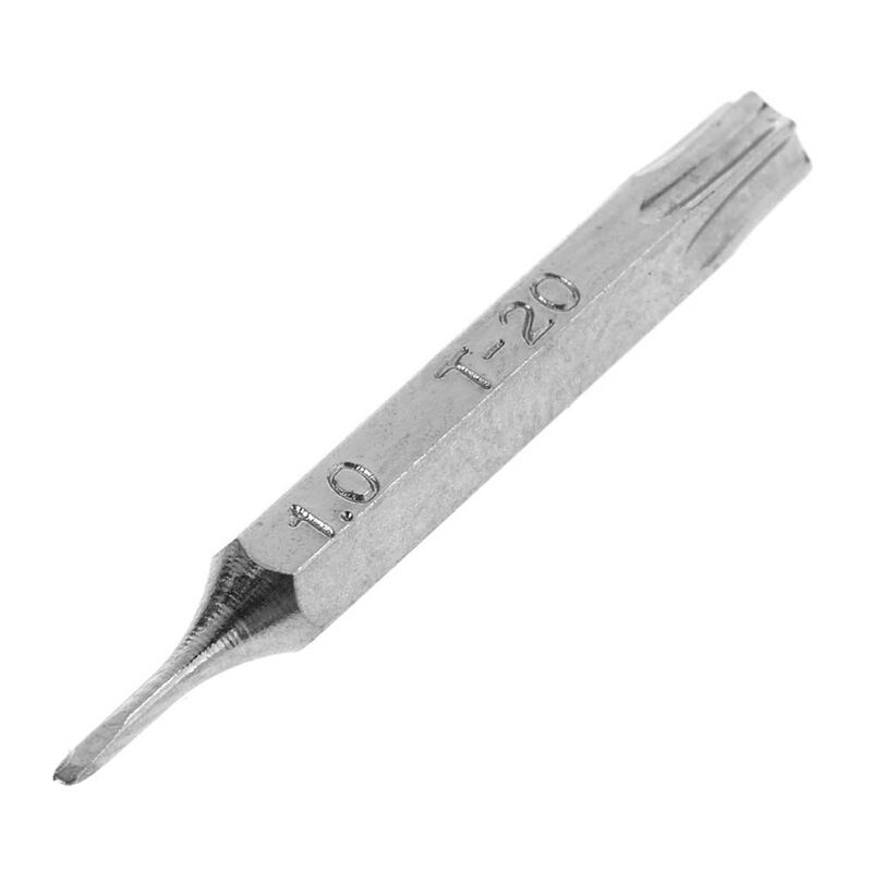 Screwdriver Bit, 1.0 Slot T-20 Torx