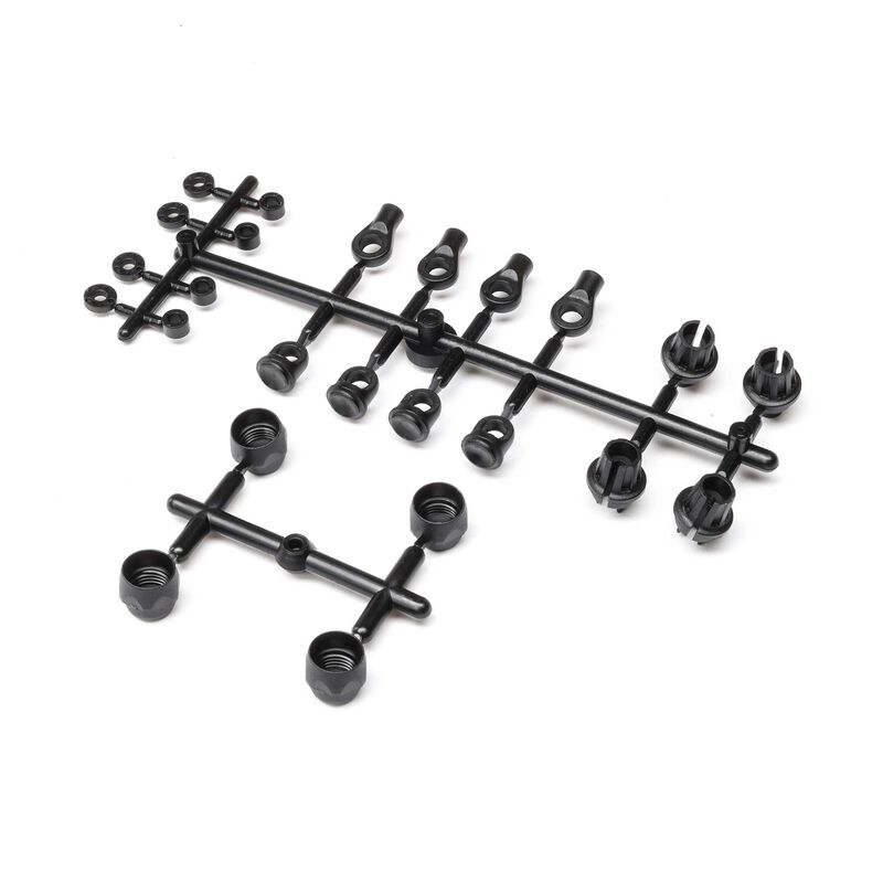 Molded Shock Parts Set: 1/10 SCX10 PRO