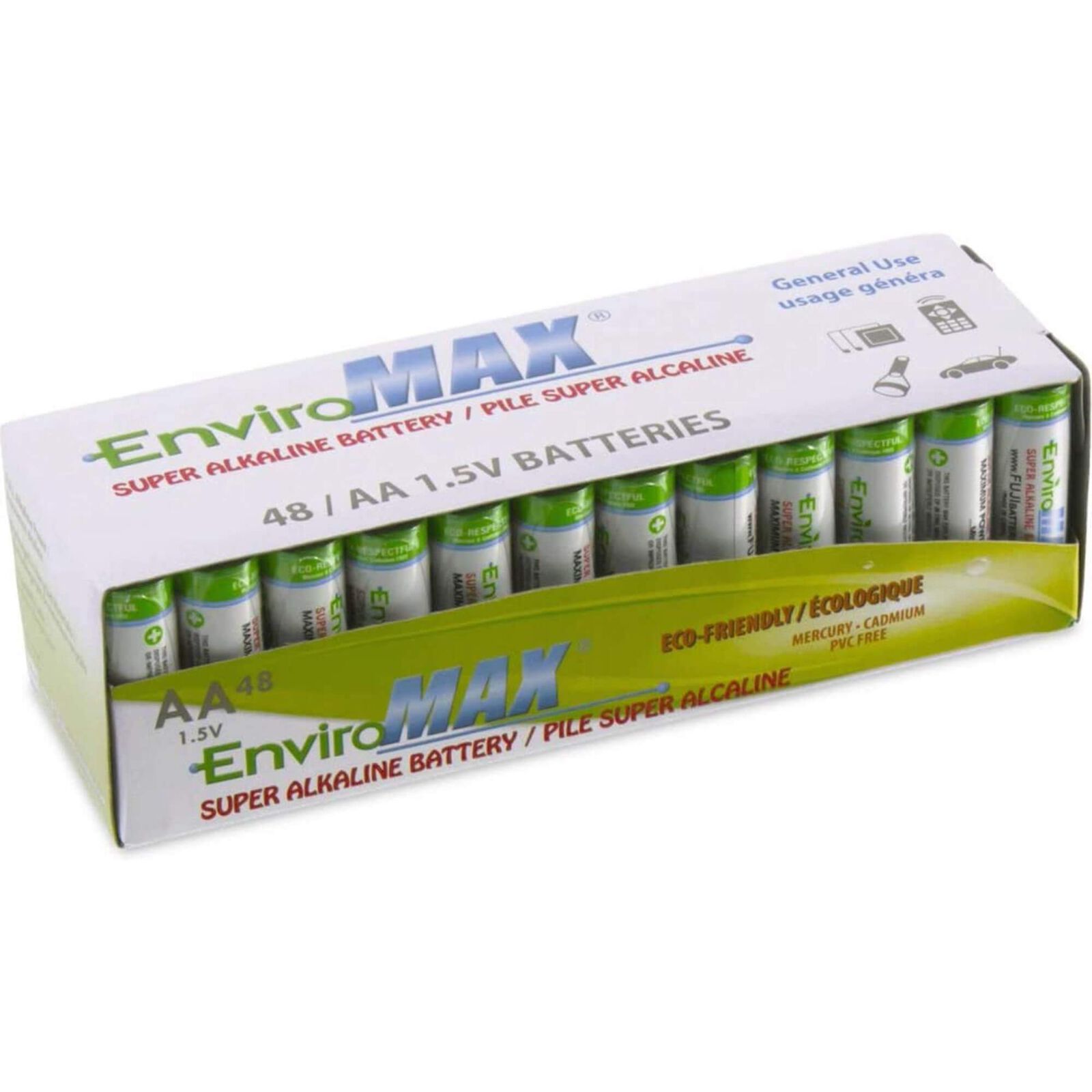 AA EnviroMAX Alkaline Battery (48)