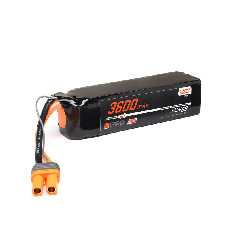 22.2V 3600mAh 6S 120C Smart G2 Pro Air LiPo Battery: IC5