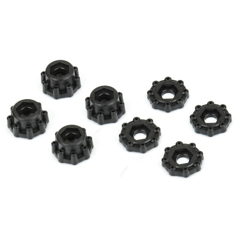 1/8 8x32 to 17mm Zero & 1/2" Offset Hex Adapters