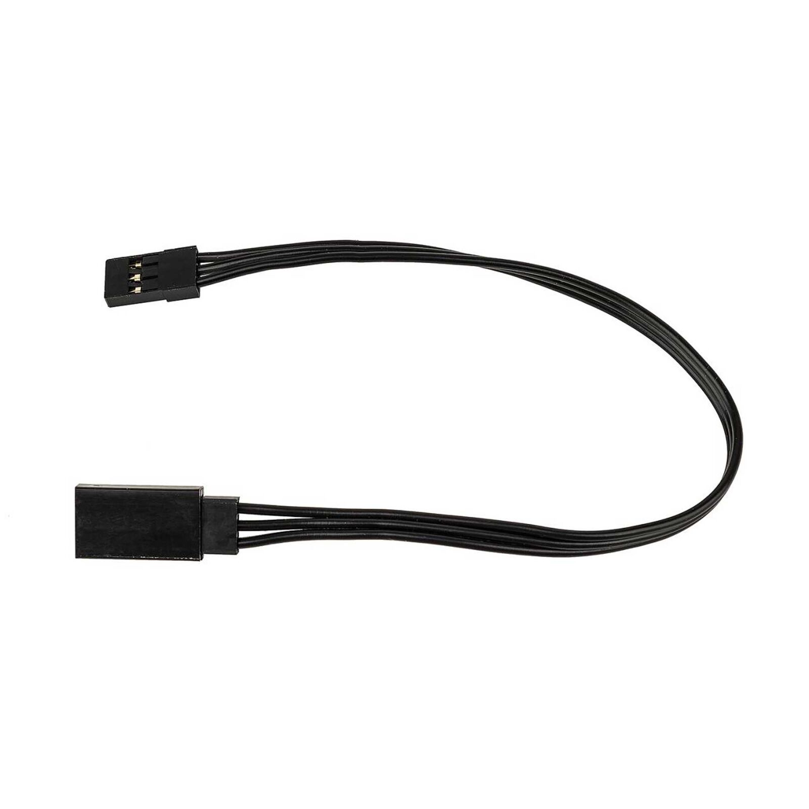 175mm Servo Wire Extension, Black (6.89 in)