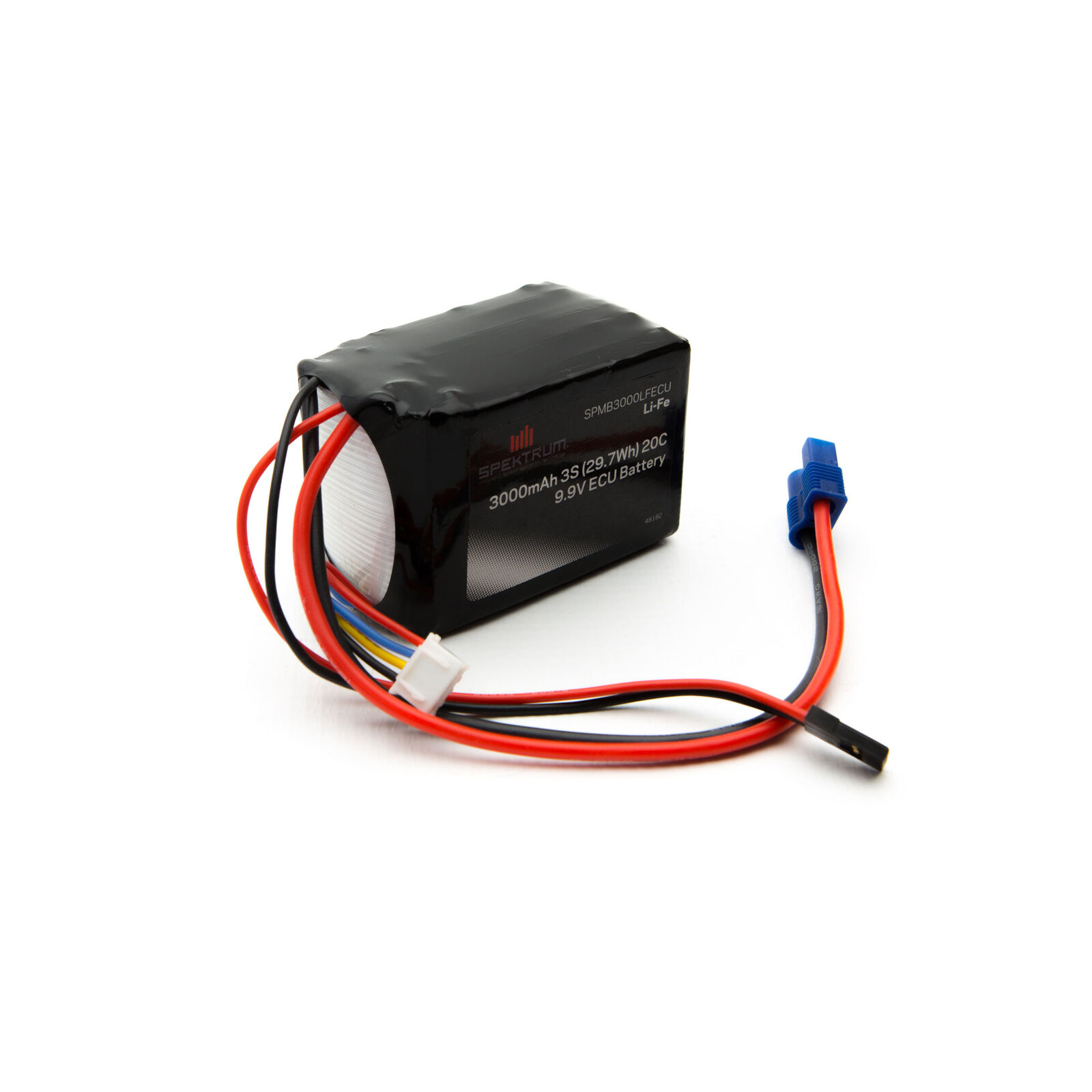 9.9V 3000mAh 3S LiFe ECU Battery: Universal Receiver, EC3