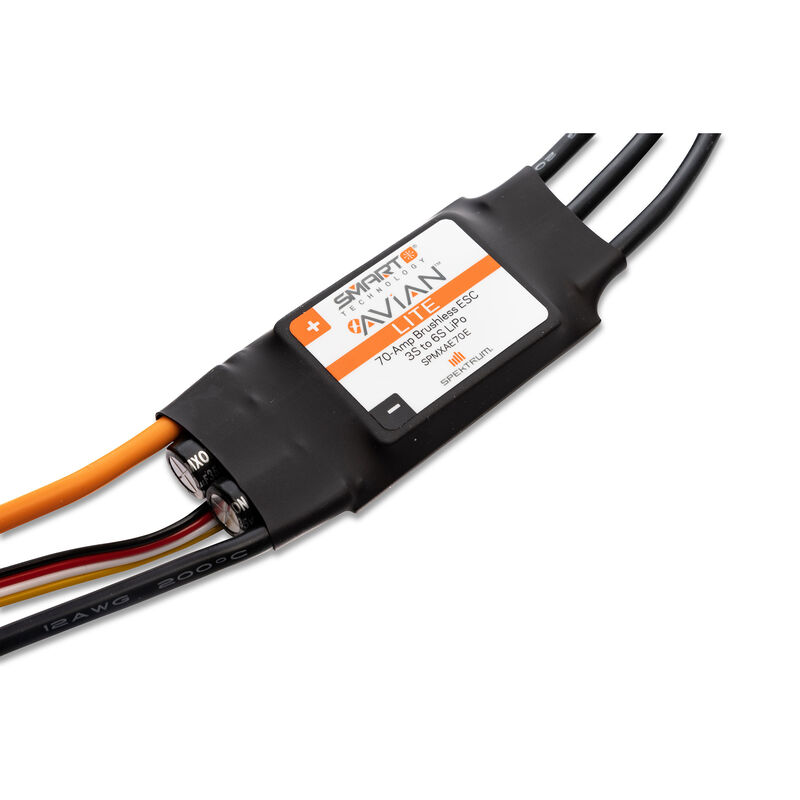 Avian 70-Amp Smart Lite Brushless ESC, 3S-6S: IC3 Ver. E