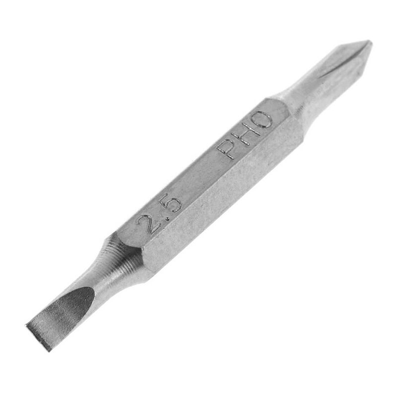 Screwdriver Bit, 2.5 Slot PH0 Phillips