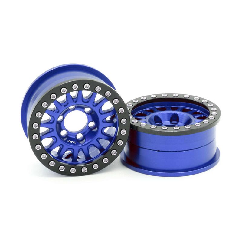 KMC 1.9 KM445 Impact Blue Anodized