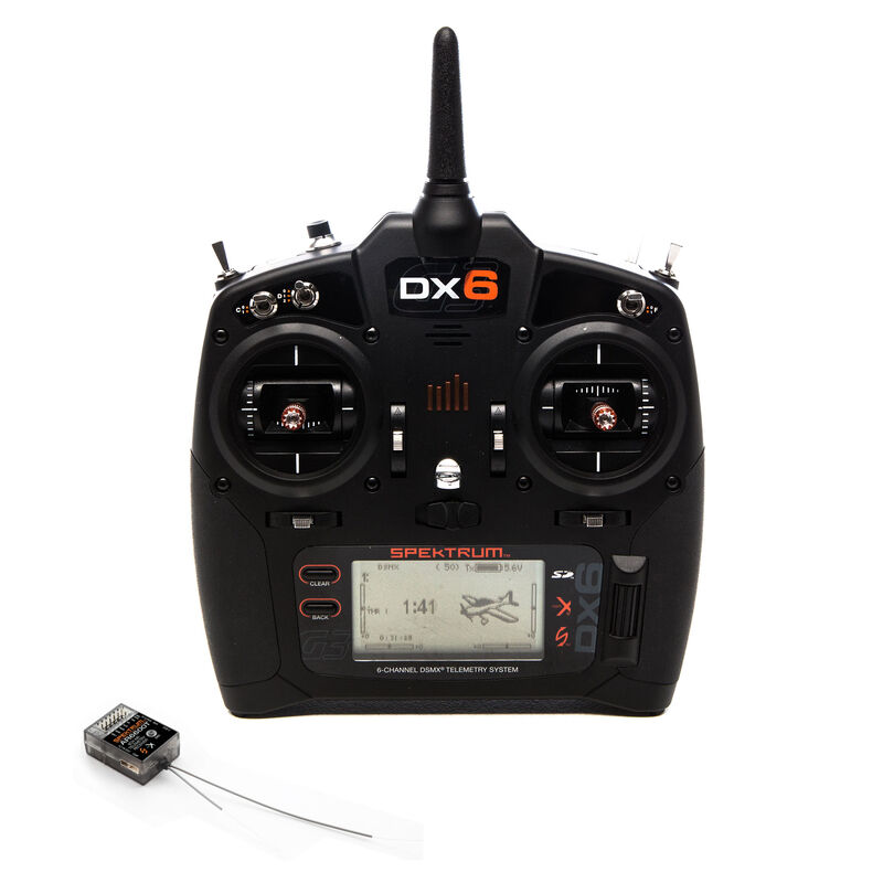 DX6 6-Channel DSMX Transmitter Gen 3 with AR6600T