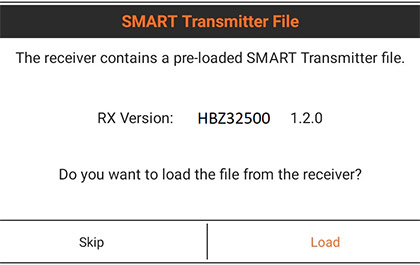 Smart transmitter model files support for Spektrum AR631+ 6-Channel AS3X+ & SAFE Receiver