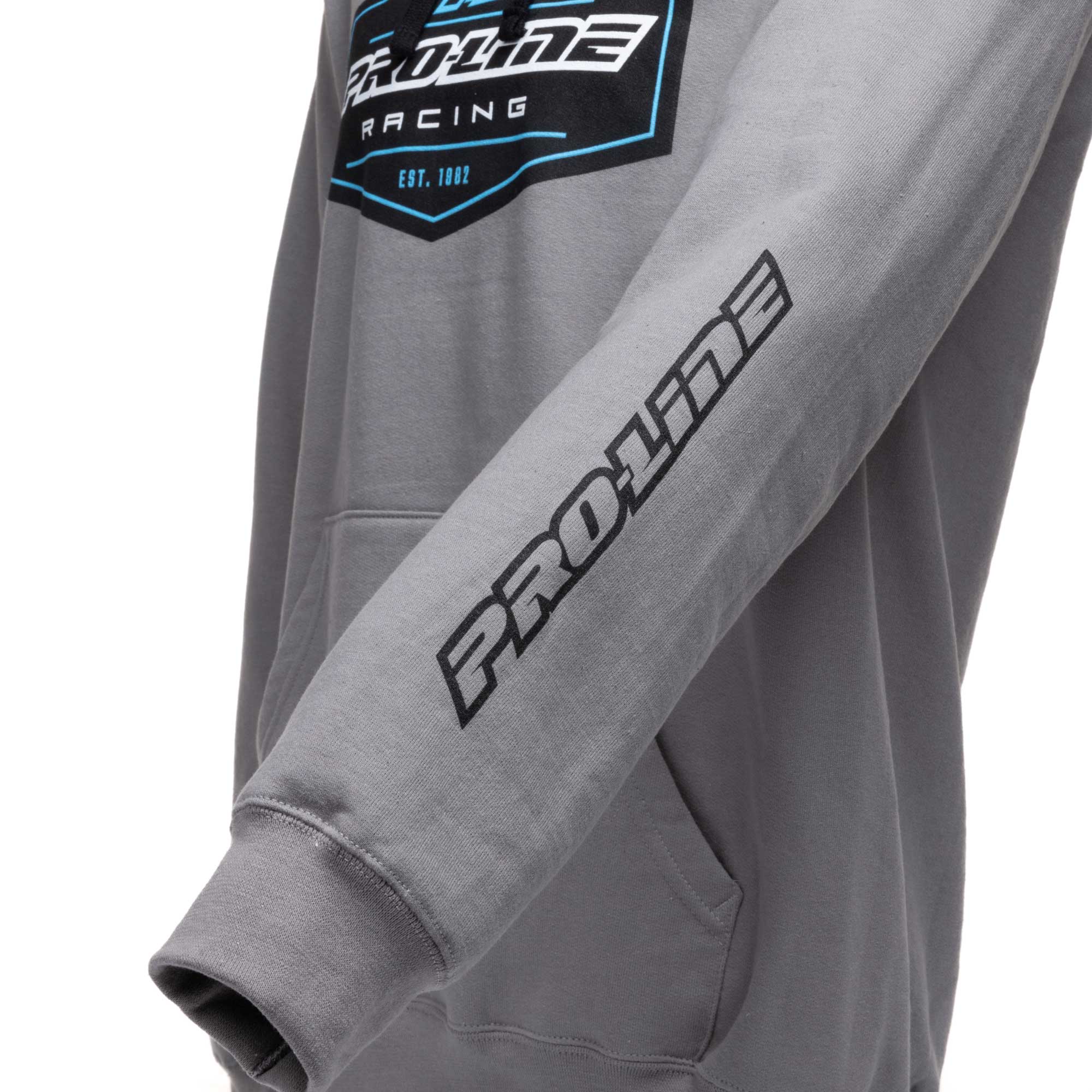 Pro-Line Crest Gray Hoodie - Medium