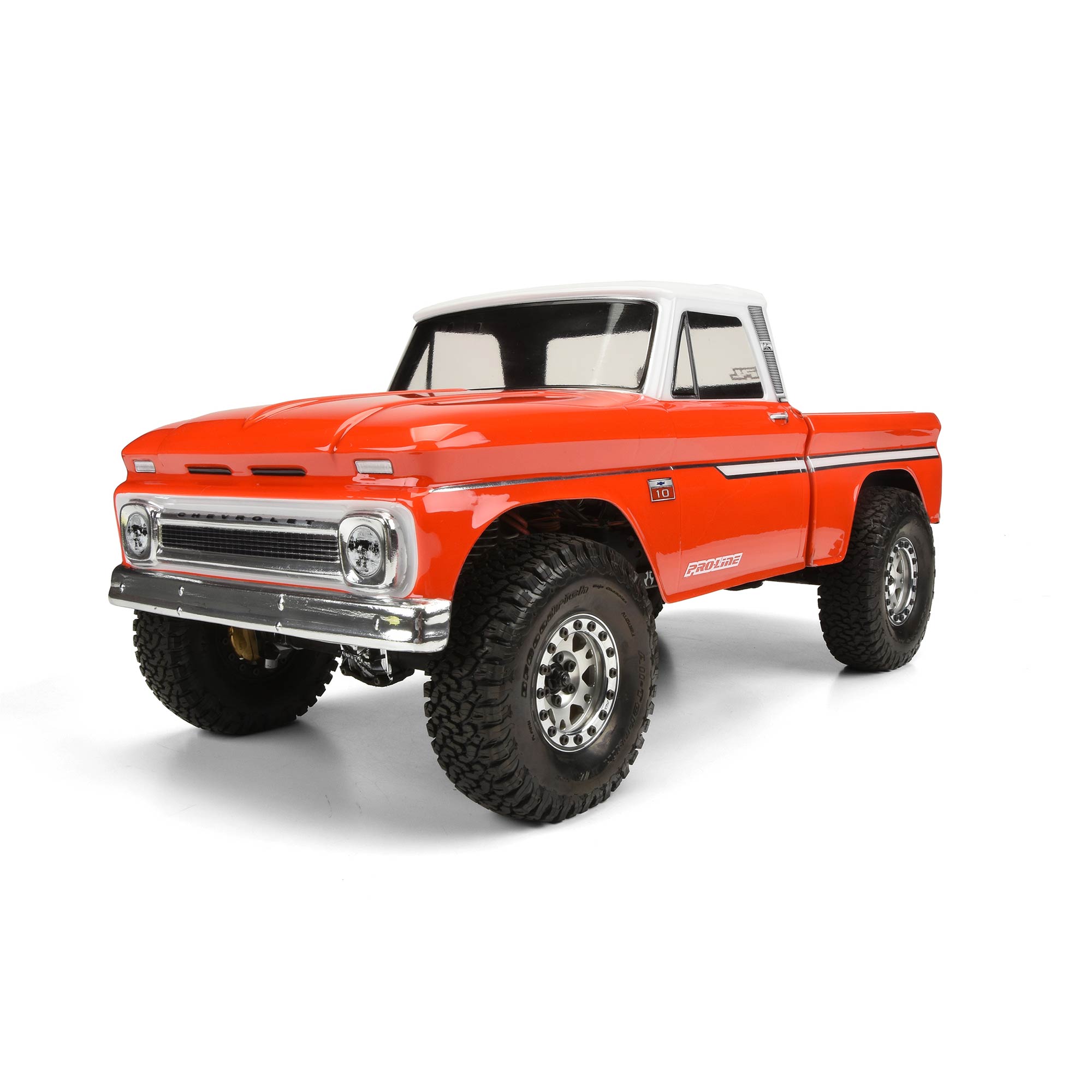 1/10 1966 Chevrolet C-10 Clear Body 12.3" (313mm) Wheelbase 