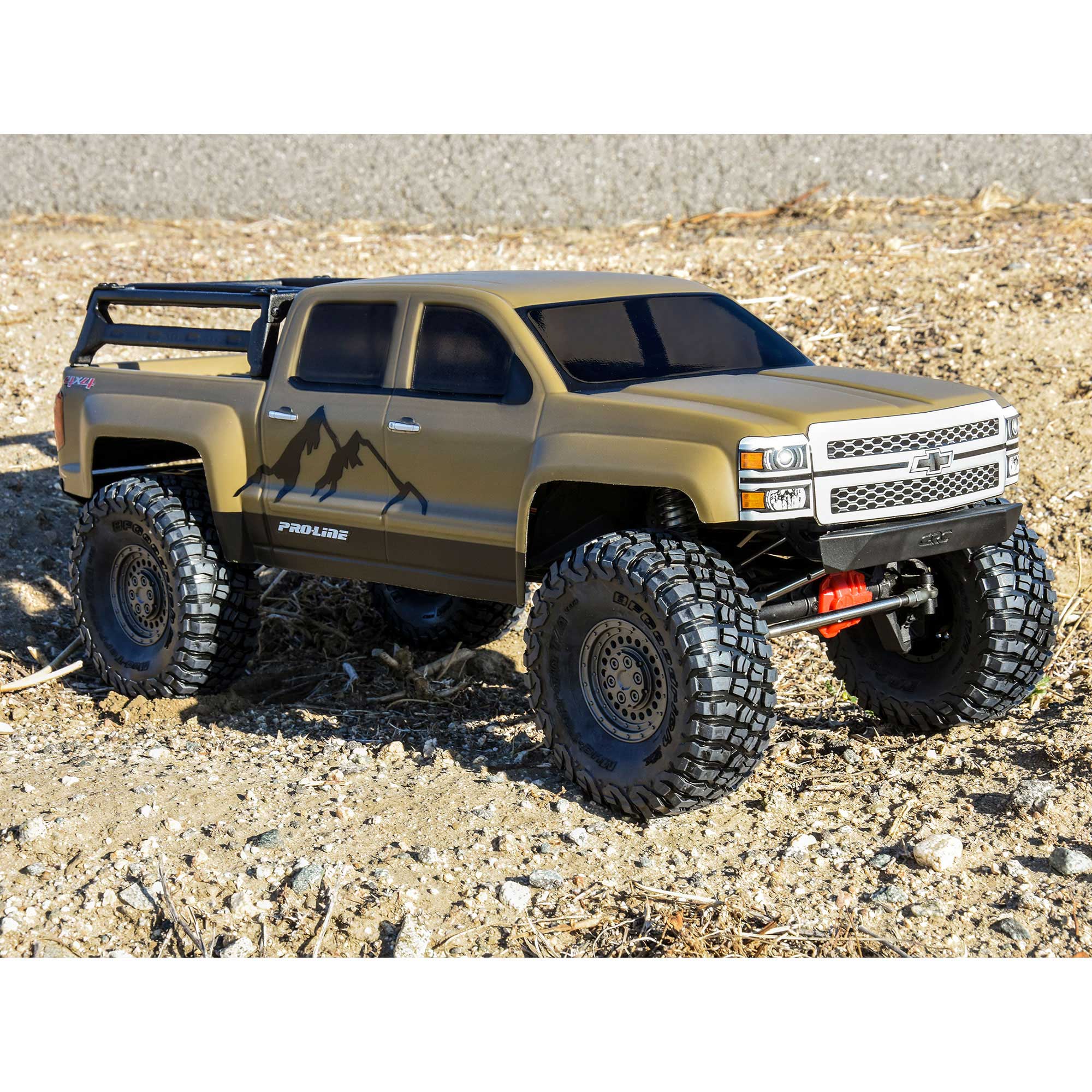 1/10 2015 Chevrolet Silverado Clear Body 13.9" WB