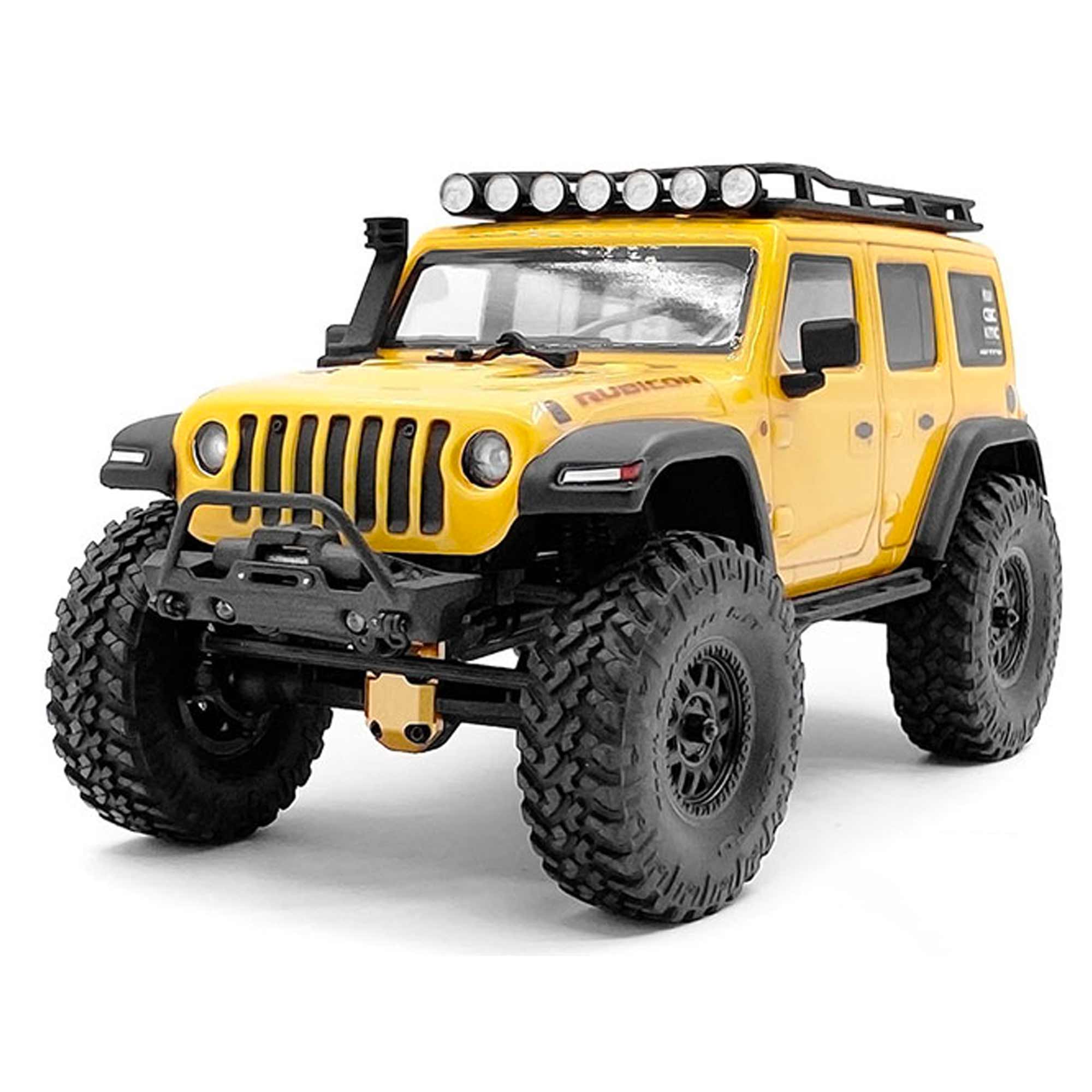 Front Bumper with Winch: SCX24 JLU