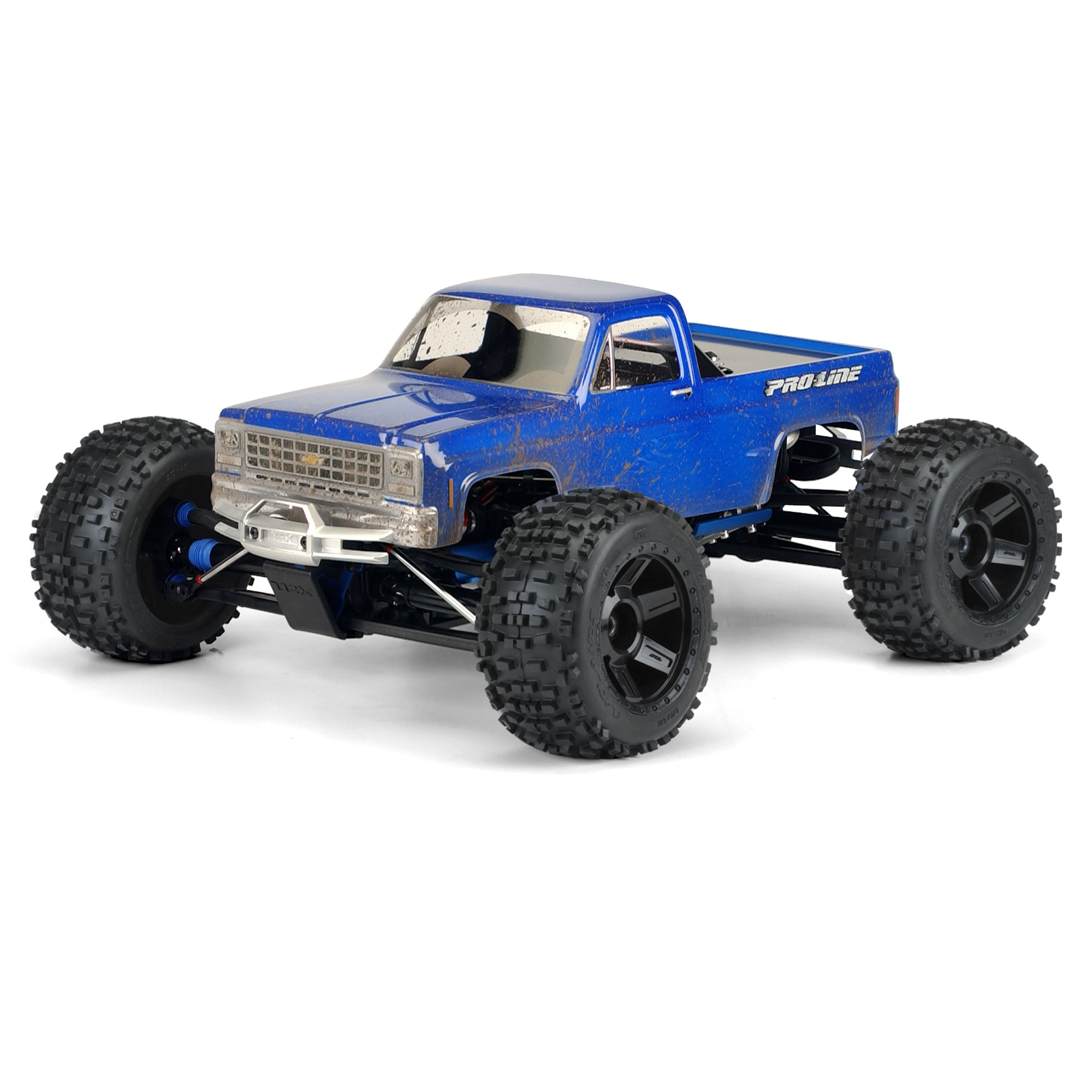 1/8 1980 Chevy Pick-up Clear Body: Monster Truck