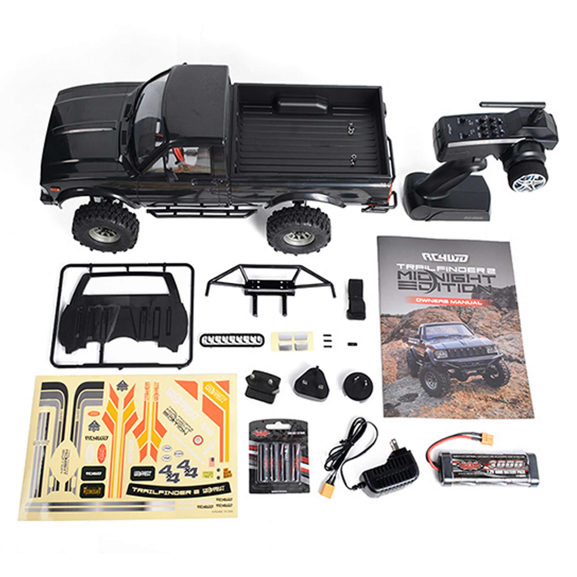 1/10 Midnight Edition Trail Finder 2 4WD with Mojave II Body, RTR