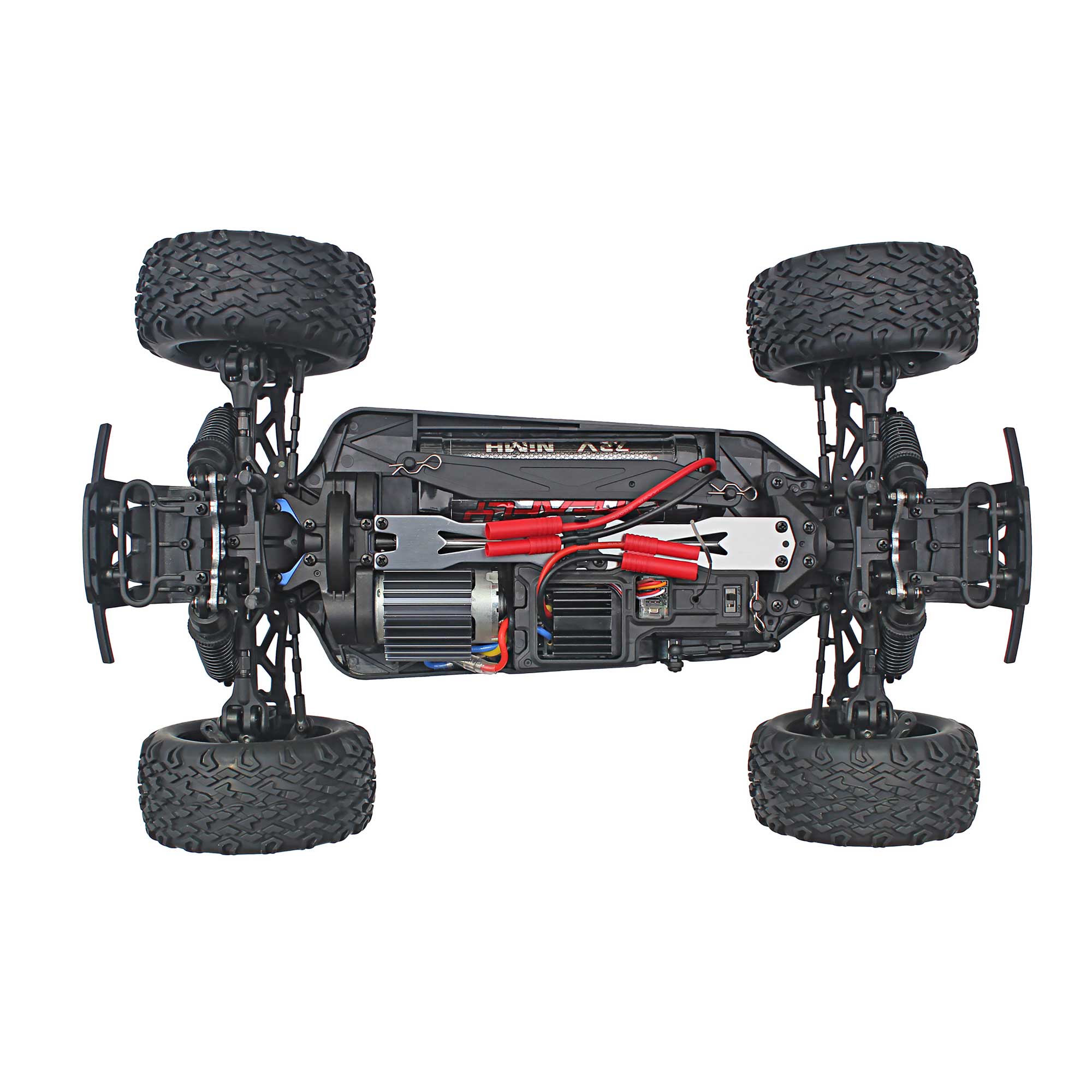 1/10 Blackout XTE 4WD Monster Truck Brushed RTR, Red