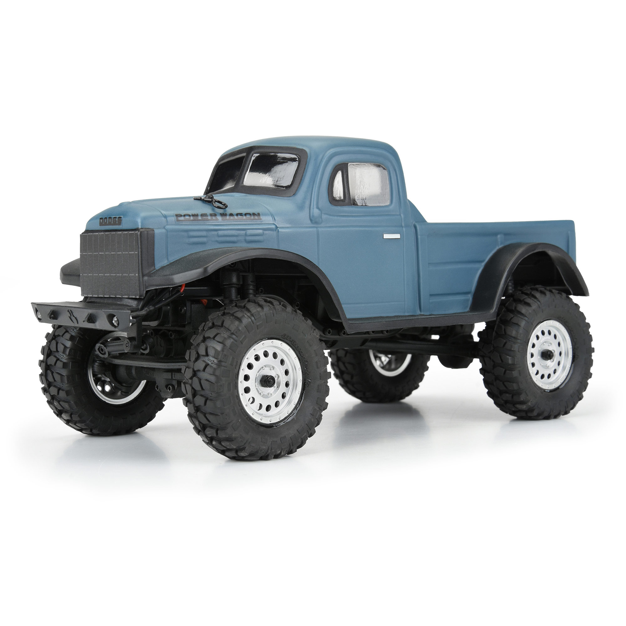 1/24 1946 Dodge Power Wagon Clear Body: SCX24 JLU