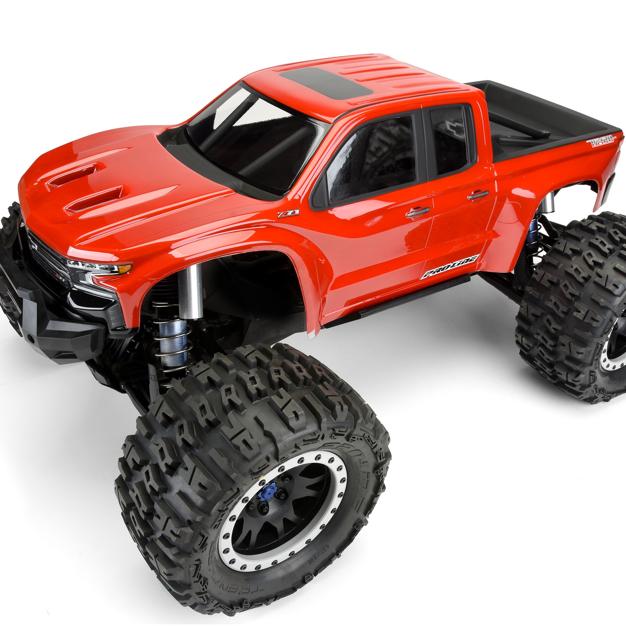 1/5 Pre-Cut 2019 Chevy Silverado Z71 Trail Boss Clear Body: X-MAXX