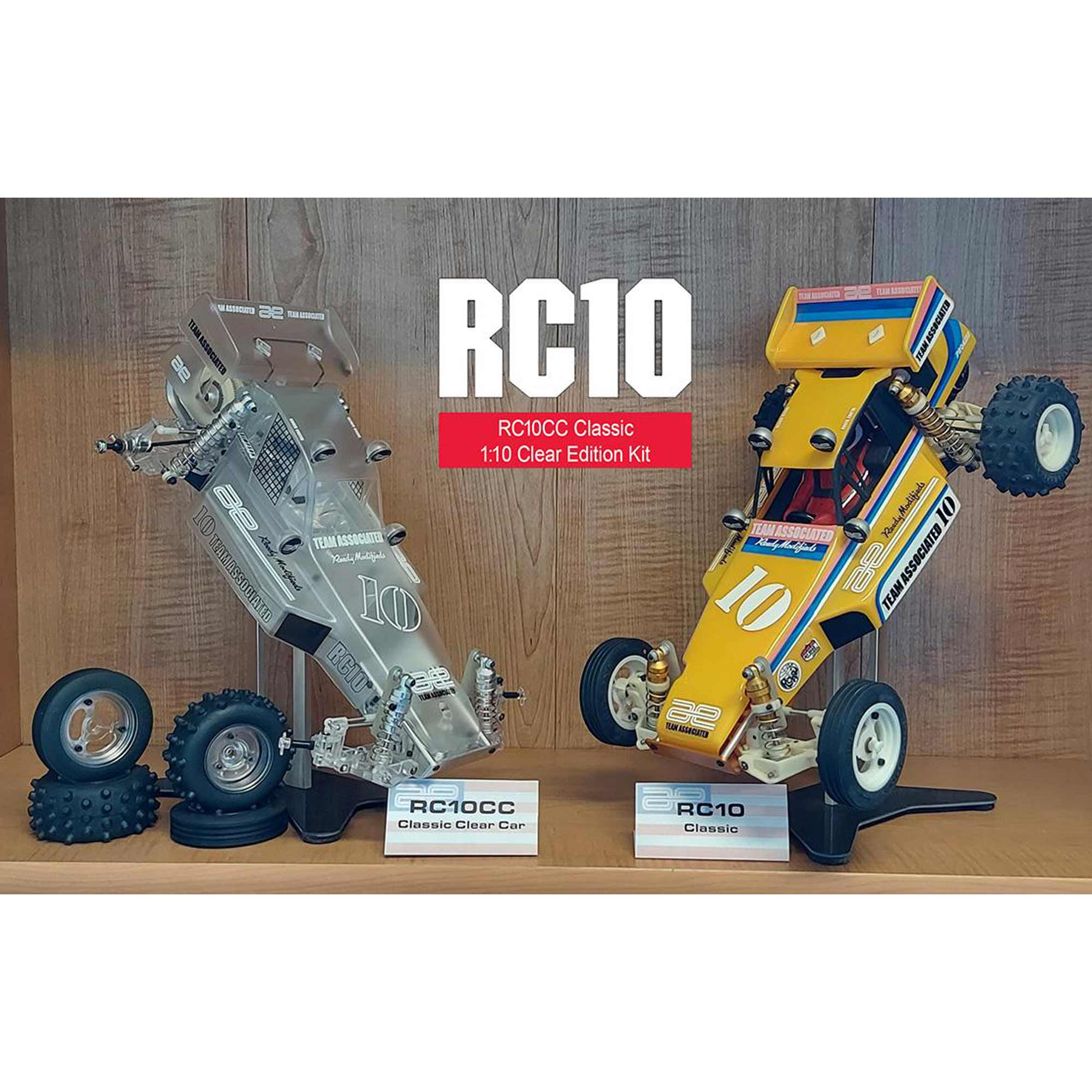 1/10 RC10CC Classic Clear Edition 2WD Buggy Kit