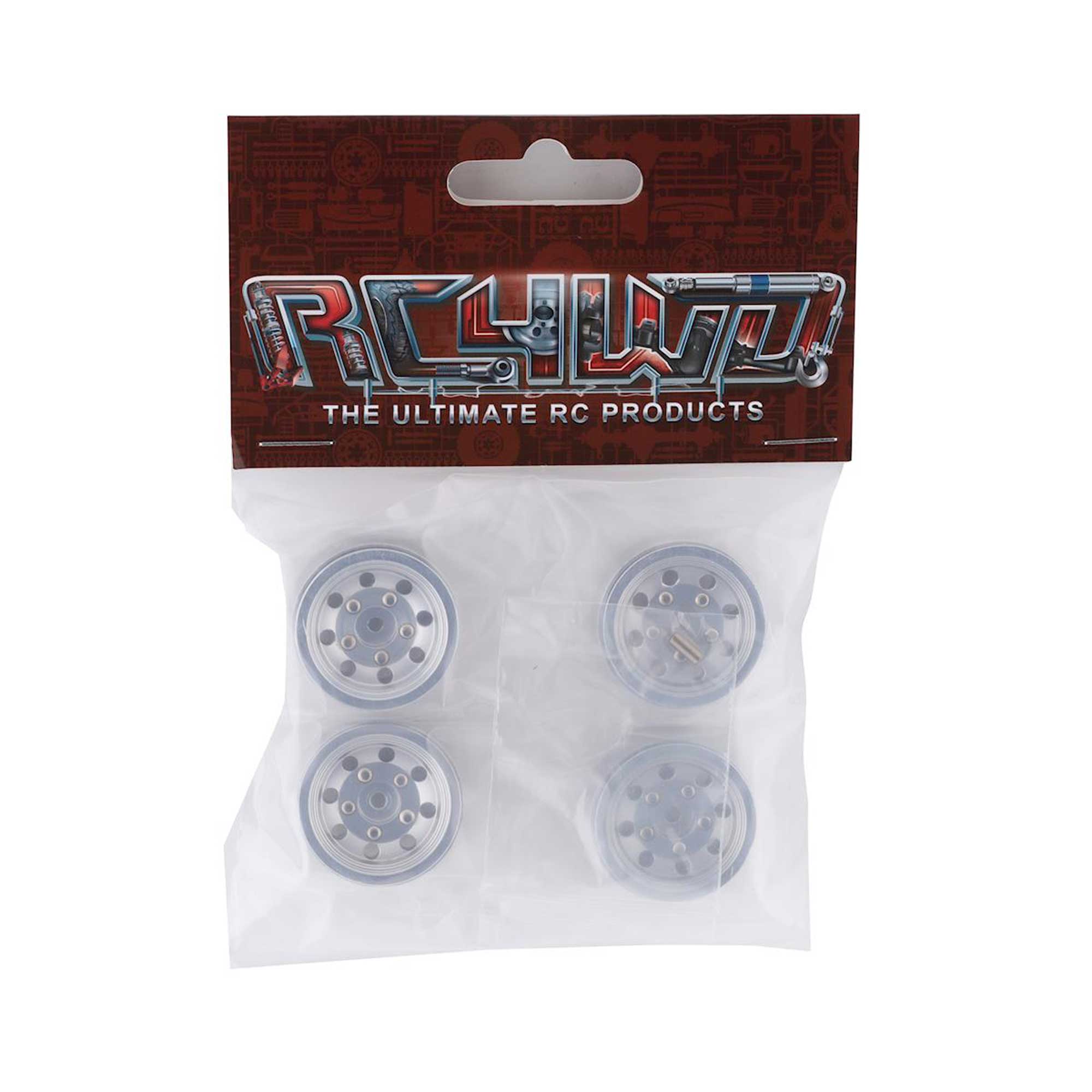 Classic 8-Hole 1.0" Beadlock Wheels (4)