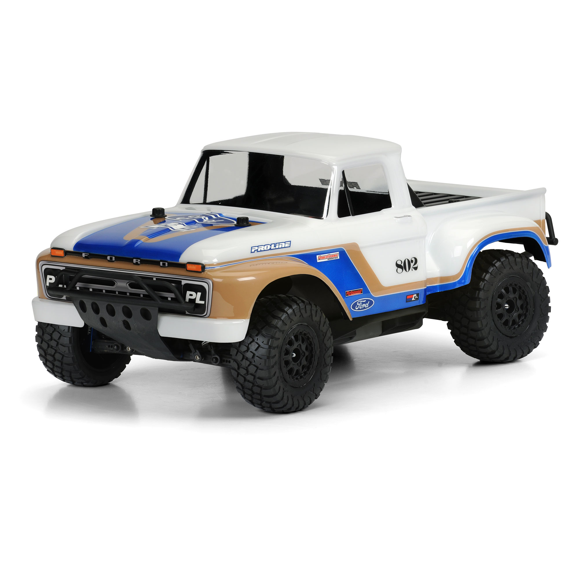 1/10 1966 Ford F-100 Clear Body: Short Course