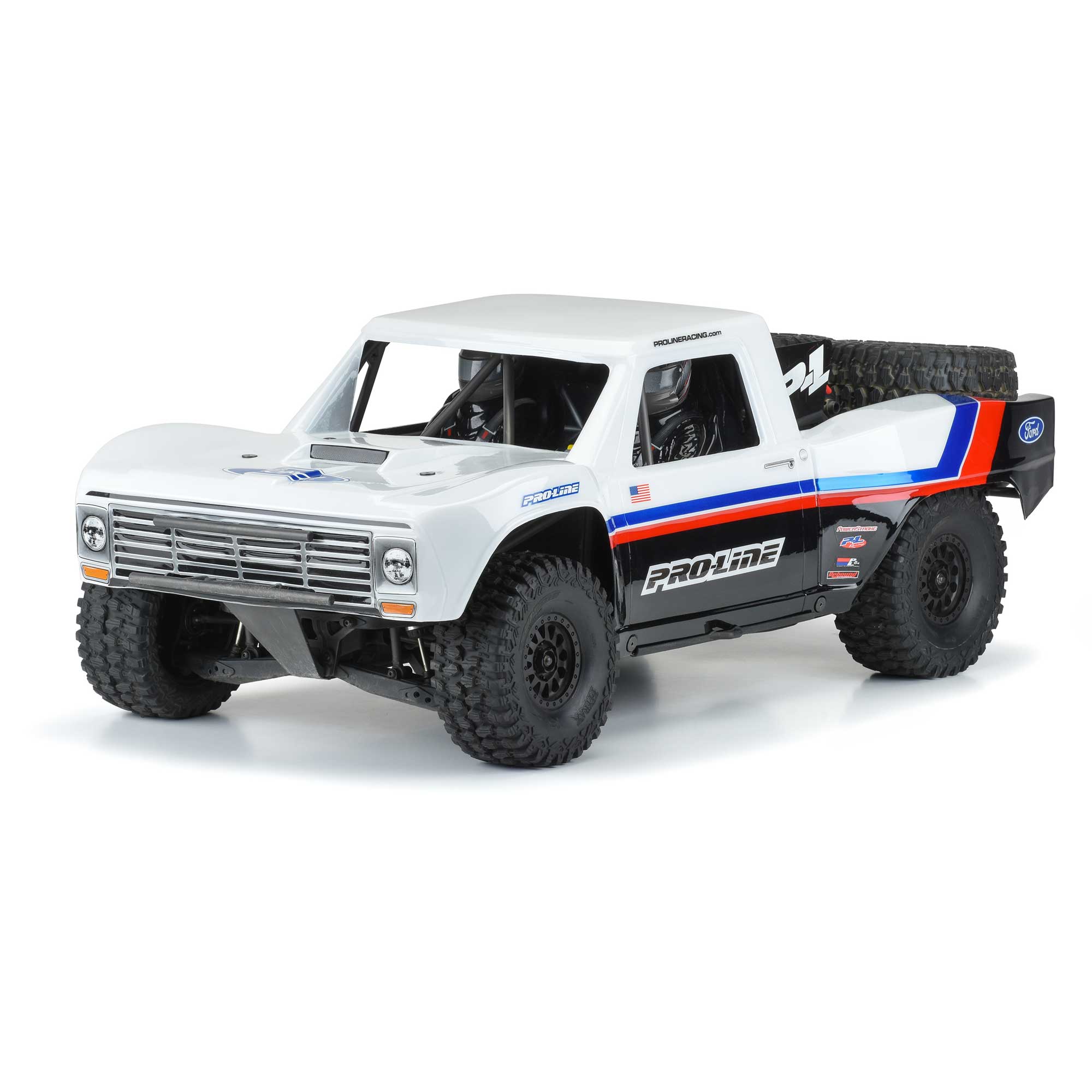 1/7 Pre-Cut 1967 Ford F-100 Truck Clear Body: Unlimited Desert Racer