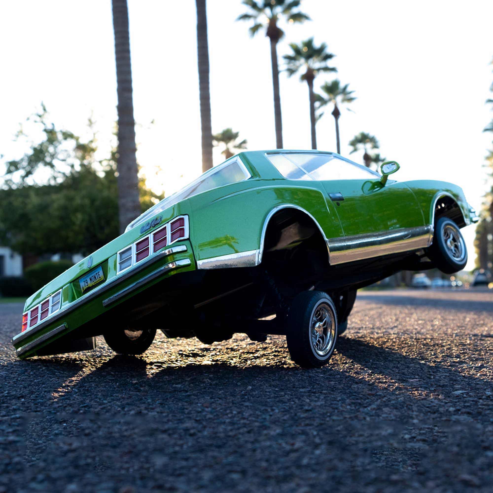 1/10 1979 Chevrolet Monte Carlo Brushed 2WD Lowrider RTR, Green