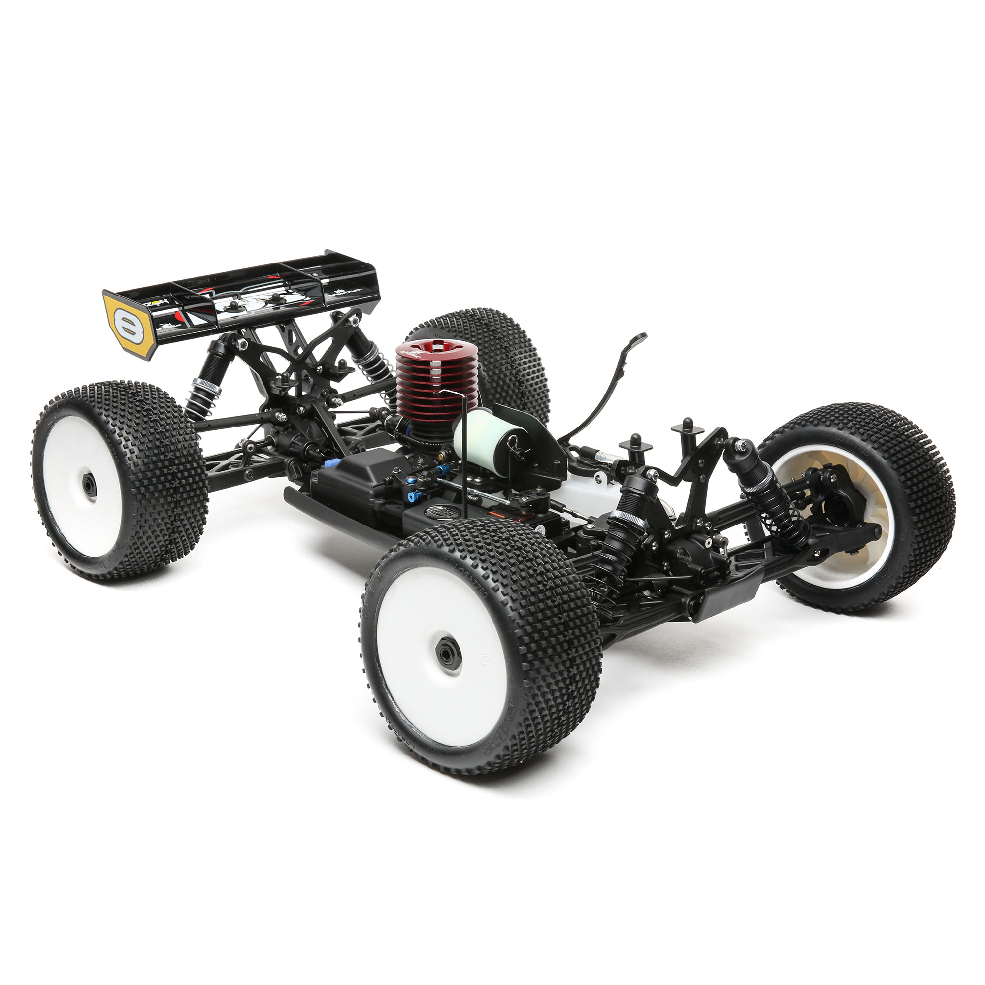 1/8 8IGHT-T 4X4 Nitro Truggy RTR, Purple/Yellow