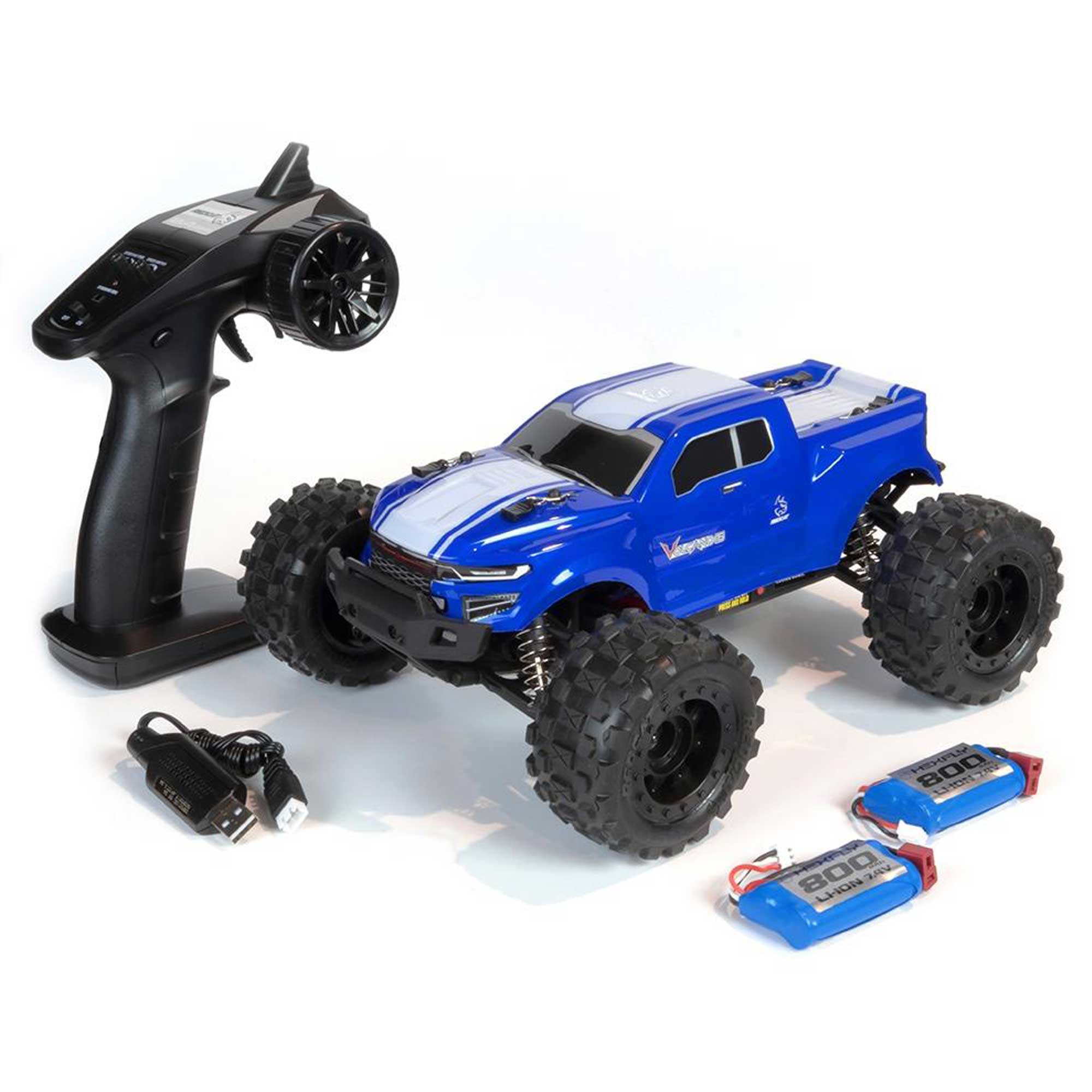 1/16 Volcano-16 4WD Monster Truck RTR, Blue