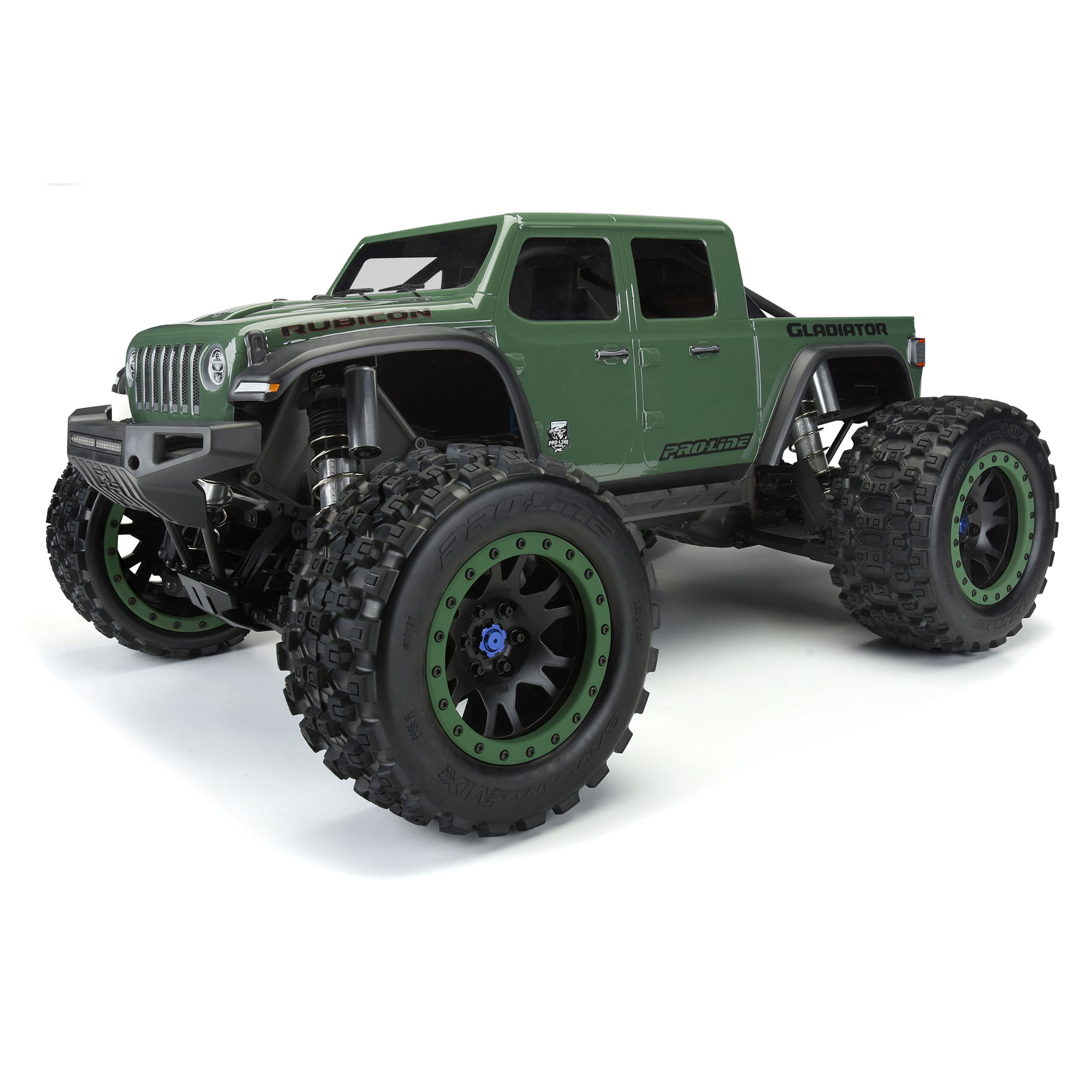 1/5 Pre-Cut Jeep Gladiator Rubicon Clear Body: X-MAXX